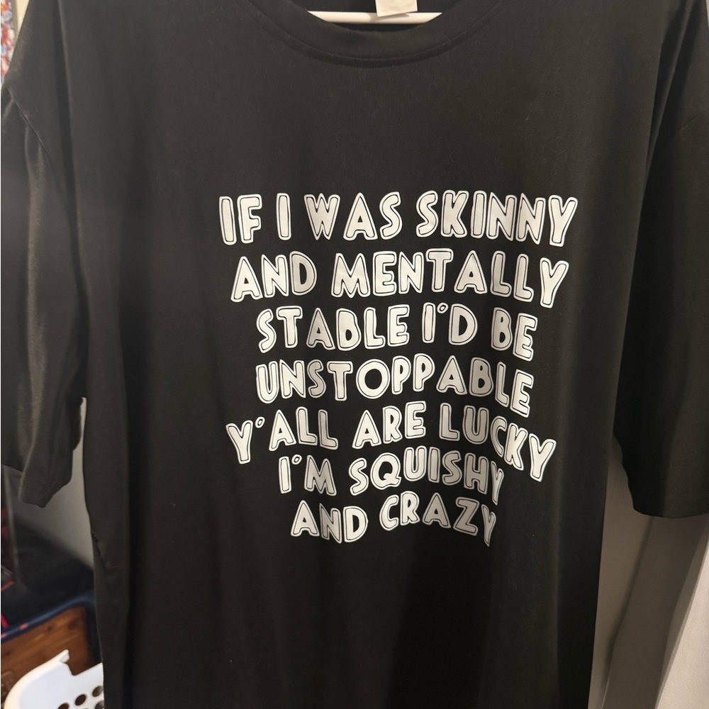 Black Graphic T-Shirt